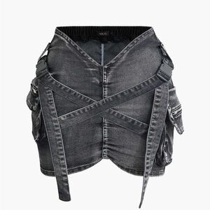 MNG Women's Black Mini Skirt